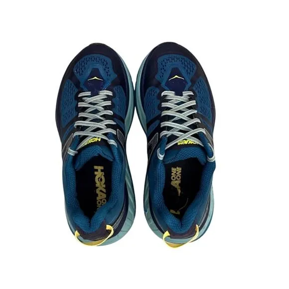 HOKA Shoes Blue Stinson 5 All Terrain Sneakers Size Women's 9