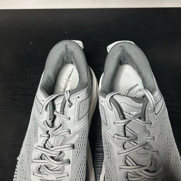 Hoka Bondi 7 Mens Size 8.5 Running Shoes Sneakers Gray