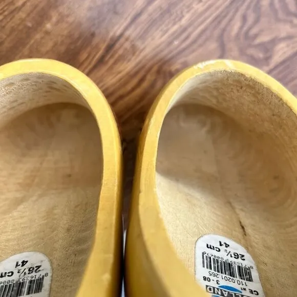 Holland Wood Clogs Shoes