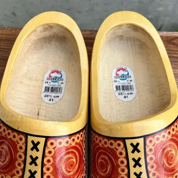 Holland Wood Clogs Shoes
