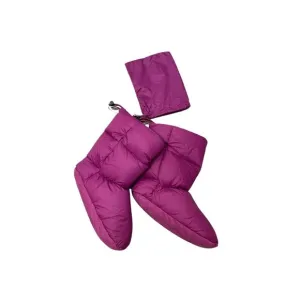 Hunter Girls Pink/Purple Down Insulated Boot Socks Size Small 8-10 NWOT Packable