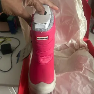 Hunter Kids Pink Boots