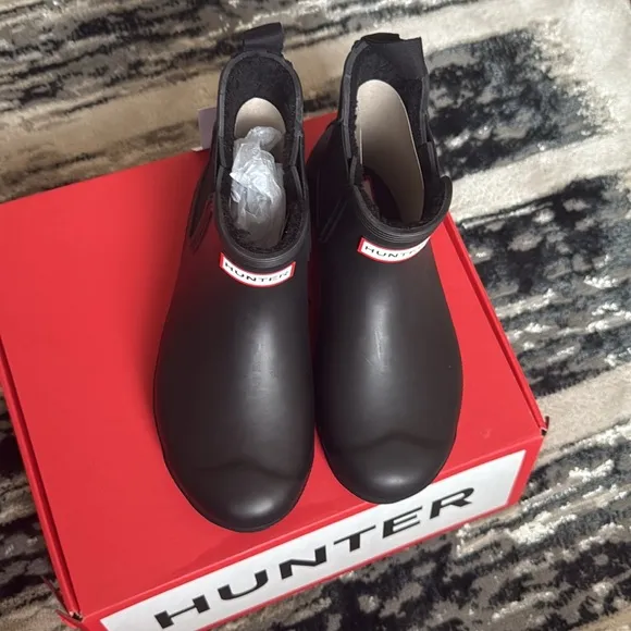 Hunter Ladies' Original Insulated Chelsea Rain Boot NIB Size 11