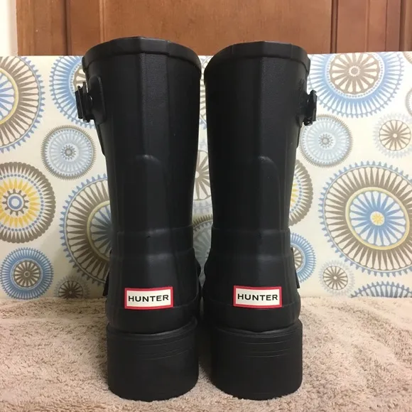 Hunter Original Biker Waterproof Short Rain Boots