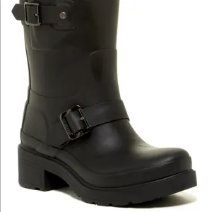 Hunter Original Biker Waterproof Short Rain Boots