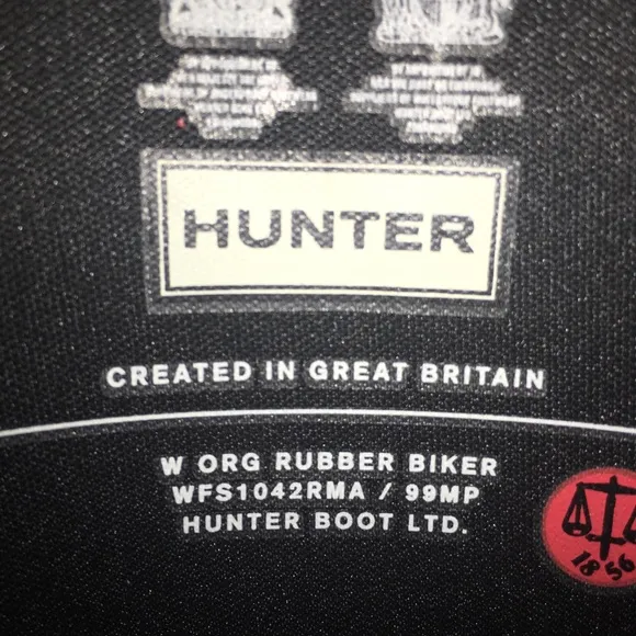 Hunter Original Biker Waterproof Short Rain Boots