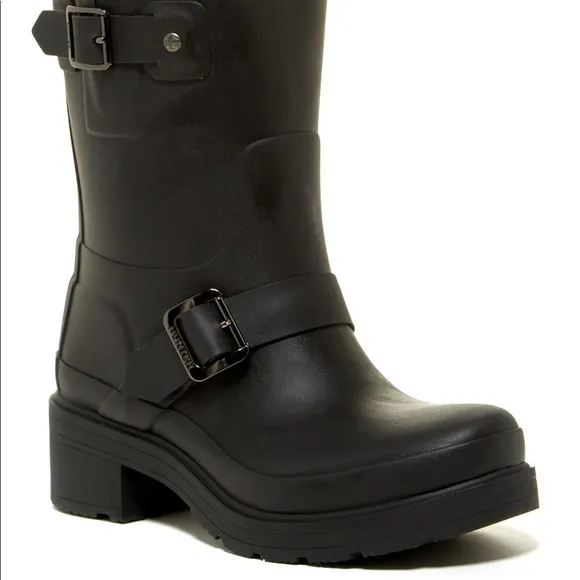 Hunter Original Biker Waterproof Short Rain Boots