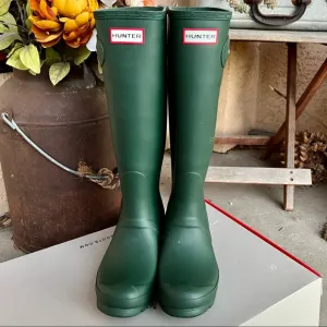 Hunter Original Tall Boots - Green