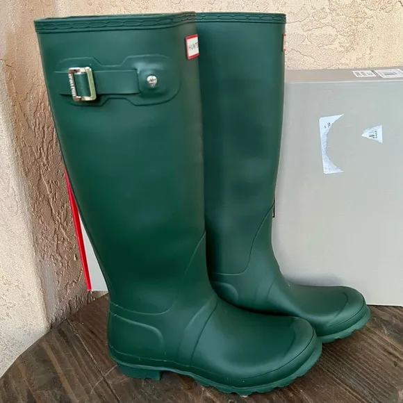 Hunter Original Tall Boots - Green
