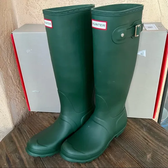 Hunter Original Tall Boots - Green