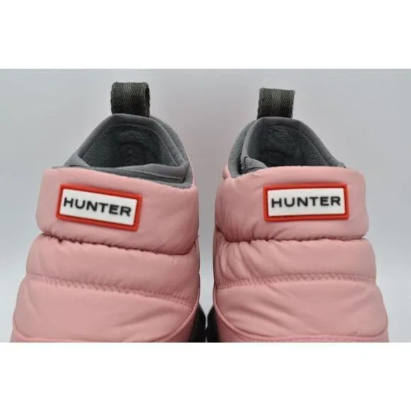 Hunter Original Womens Size 9 Quartz Pink Insulated Ankle Snow Boots Booties