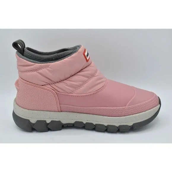 Hunter Original Womens Size 9 Quartz Pink Insulated Ankle Snow Boots Booties