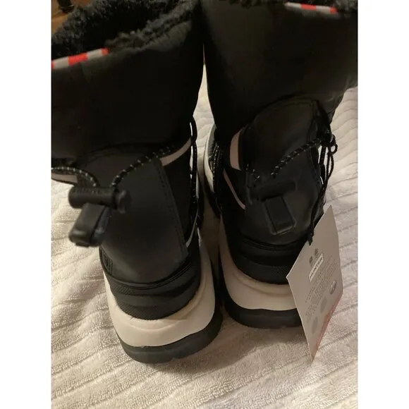 Hunter Women's Insulated Sherpa Rain &amp; Snow Boots - Black Size 6 US New With Tag