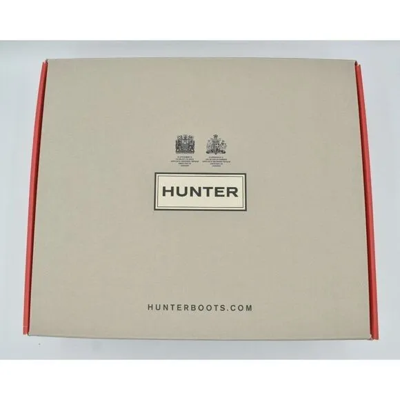 Hunter Womens 7 Glitter Commando Silver Grey Waterproof Insulated Winter Boots