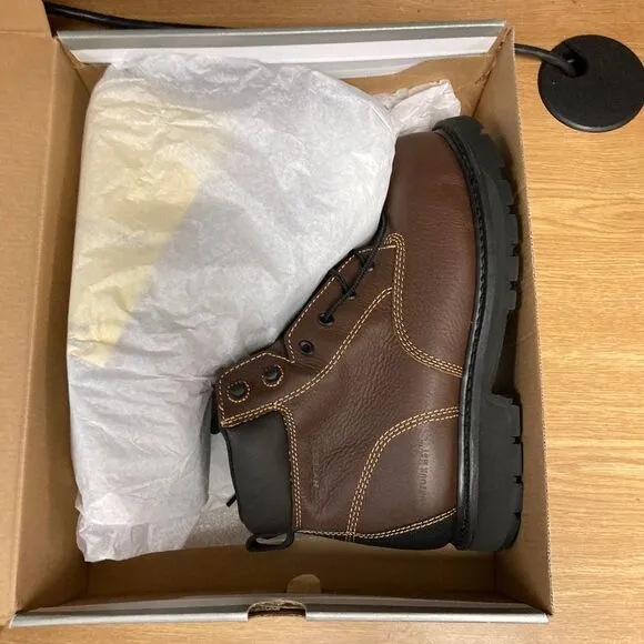 Hytest Men's Internal Contour Safety Boots - Brown