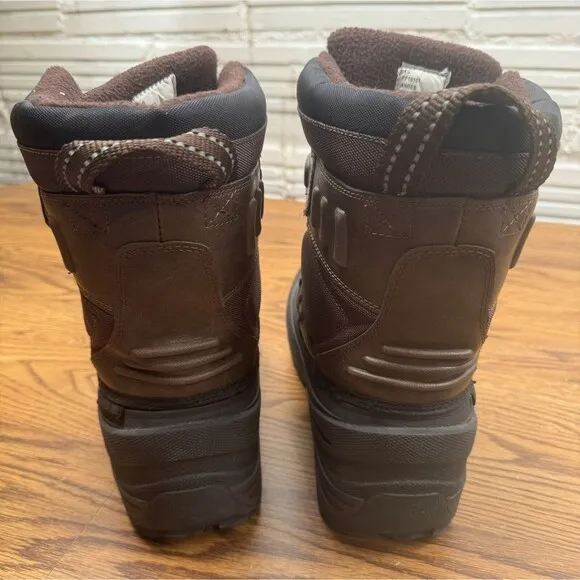 ICE FIELDS Andes Boots Waterproof Insulated Mens 10 Leather Upper