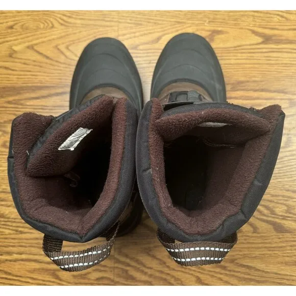 ICE FIELDS Andes Boots Waterproof Insulated Mens 10 Leather Upper