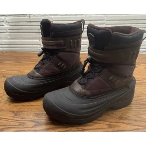 ICE FIELDS Andes Boots Waterproof Insulated Mens 10 Leather Upper