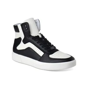 INC Mens Black Comfort Keanu Round Toe Platform Athletic Sneakers Shoes 7 M