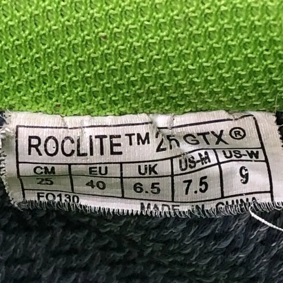 INOV8 Unisex Size 7.5M 9W Roclite 275 GTX GoreTex Grey Trail Running TR Shoes
