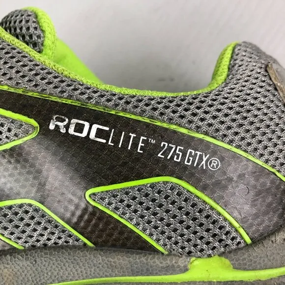INOV8 Unisex Size 7.5M 9W Roclite 275 GTX GoreTex Grey Trail Running TR Shoes