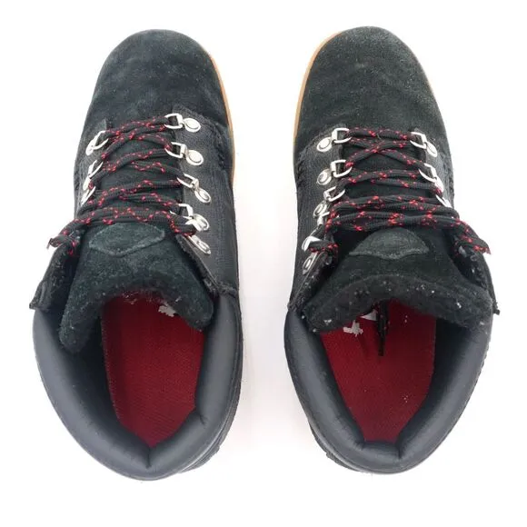 IPATH Mens Trenchtown Size 8.5 US Black Gum Shearling Lined Vibram Casusal Shoes