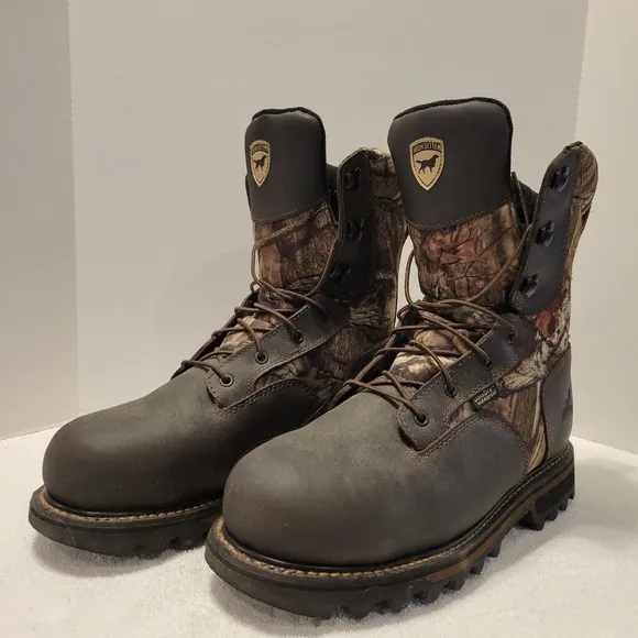 Irish Setter Men's Gunflint II 10&quot; Waterproof Insulated Hunting Boots, size 12