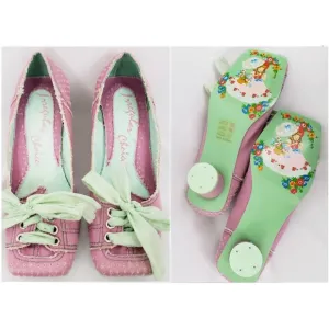 Irregular Choice Canvas Shoes Size EU 38