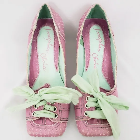 Irregular Choice Canvas Shoes Size EU 38