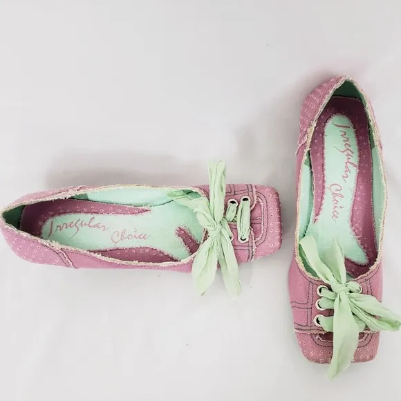 Irregular Choice Canvas Shoes Size EU 38