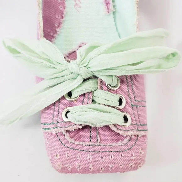 Irregular Choice Canvas Shoes Size EU 38
