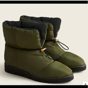 J Crew Elsa Puffer Boot With Primaloft
