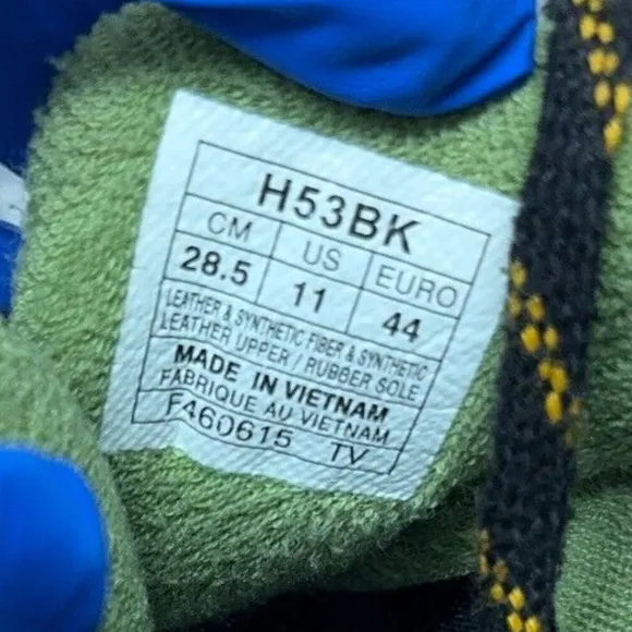J. Crew x Asics Gel‎ Lyte 3/ US 11/ Green, Black, Yellow/ H53BK 9001