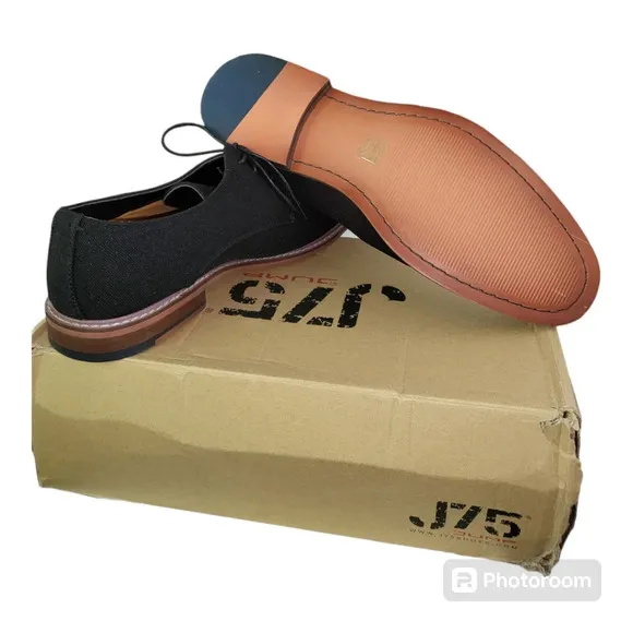 J75 mens canvas style dress shoes size 12