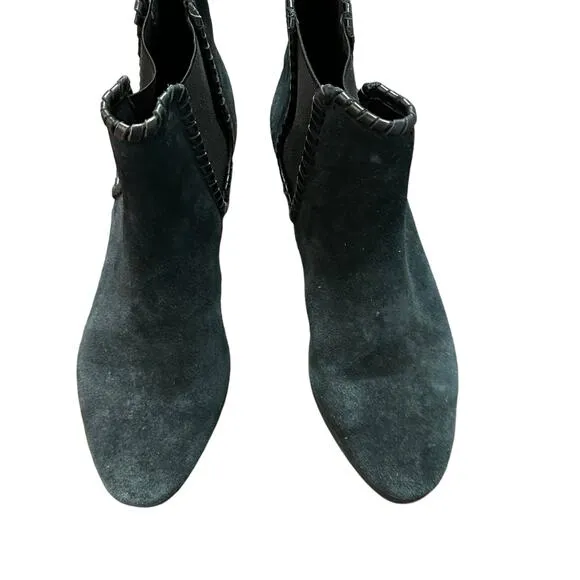 Jack Rogers Womens waterproof black suede Poppy bootie Size 9M