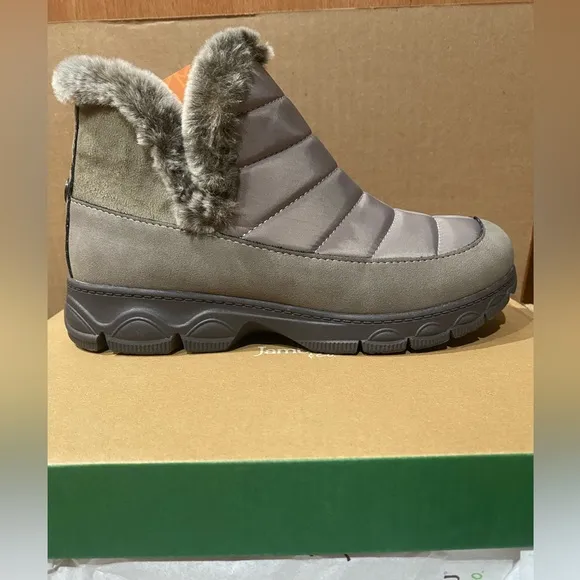 Jambu granite faux fur lined boots