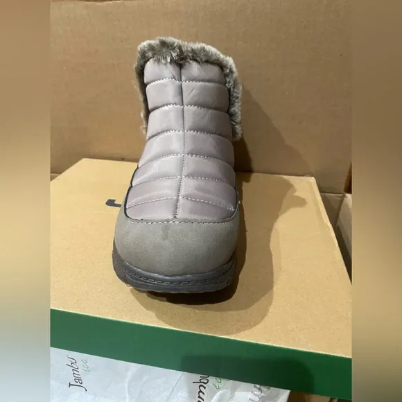 Jambu granite faux fur lined boots