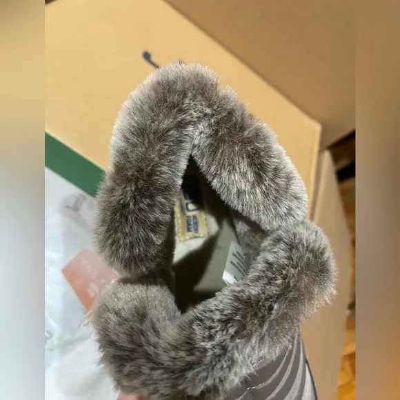 Jambu granite faux fur lined boots