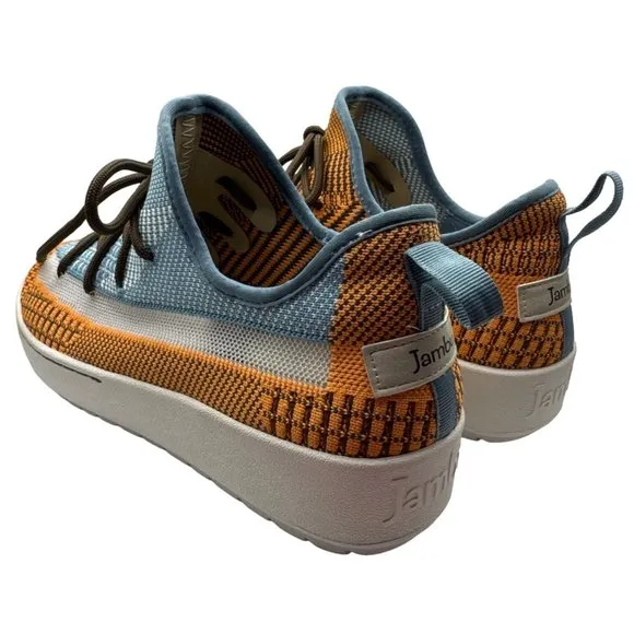 Jambu Sneakers Womens Size 8.5 M Jenny Knit Multicolor Unique Comfort Shoes