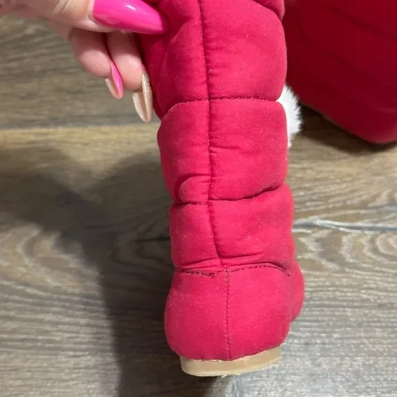 Janie and Jack girls winter boots size 7
