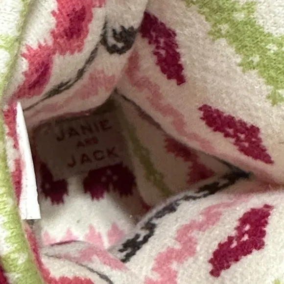 Janie and Jack girls winter boots size 7