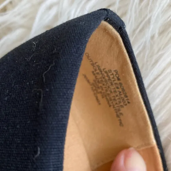 J.CREW canvas espadrille wedges