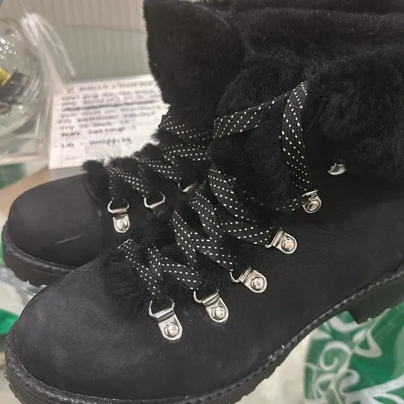 Jcrew shearling boots. Like new size 7