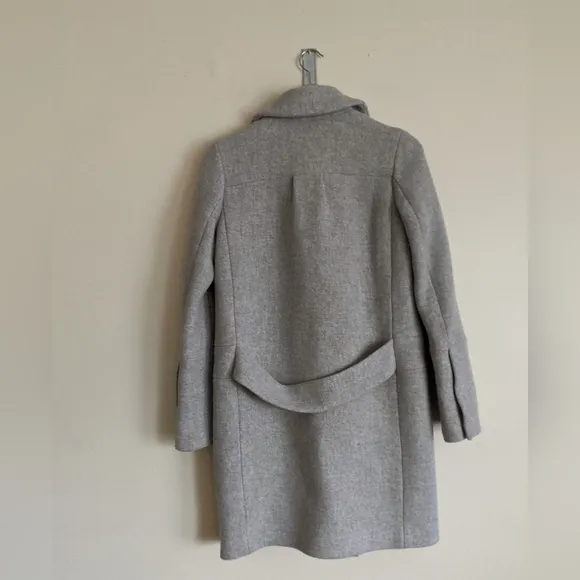 J.Crew Stadium Cloth Wool Coat by Nello Gori – Elegant &amp; Cozy (Size 4)