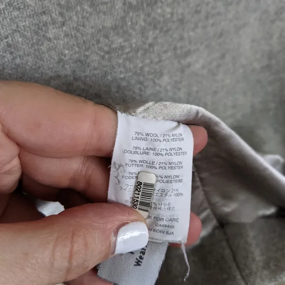 J.Crew Stadium Cloth Wool Coat by Nello Gori – Elegant &amp; Cozy (Size 4)