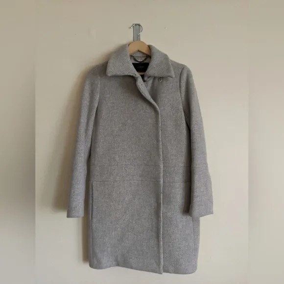 J.Crew Stadium Cloth Wool Coat by Nello Gori – Elegant &amp; Cozy (Size 4)