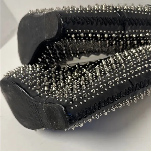 JEFFERY CAMPBELL Women's Audrey Spike Hidden Wedges Platform Shoes Studded 9.5