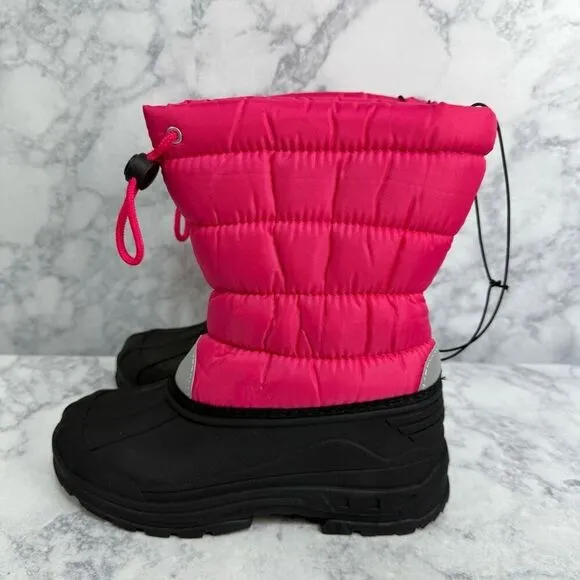 Jelly Beans Big Girls Boots sz 4 Insulated NEW # K829