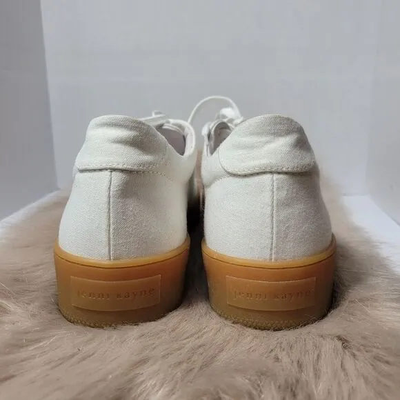 Jenni Kayne Women's  Canvas Skater Sneaker Shoes Size 10.5