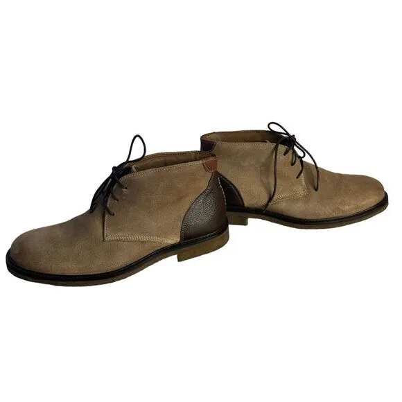 Johnston &amp; Murphy Copeland Chukka Leather Lace Up Boot Shoe Size 8.5 Men's Suede